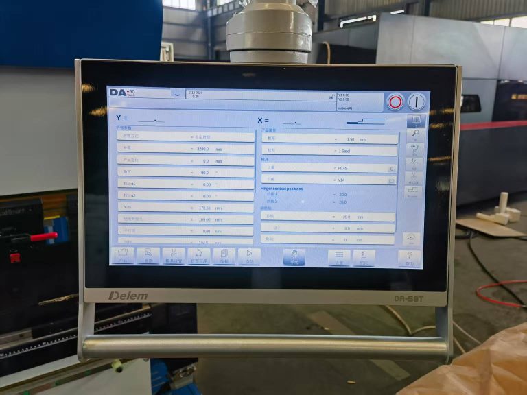 Delem Da58TX élhajlító vezérlő